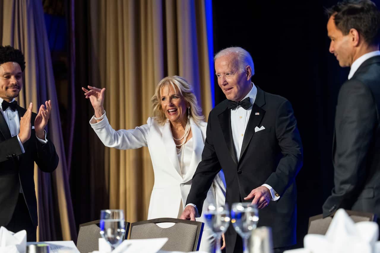 Biden speaks at White House Correspondents' dinner in DC