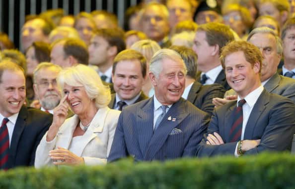 William, Camilla, Prince Charles and Prince Harry