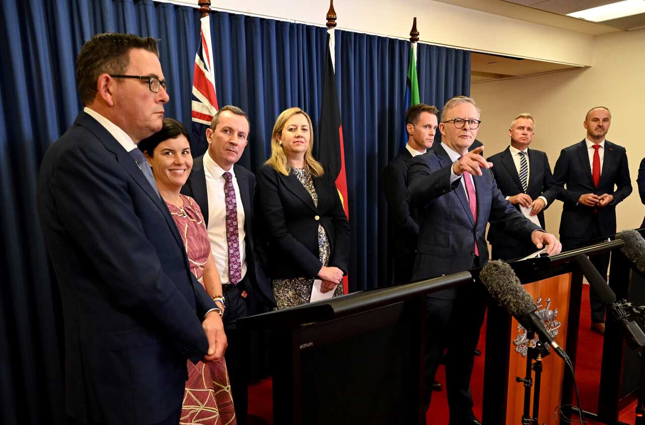 ANTHONY ALBANESE NATIONAL CABINET MEETING