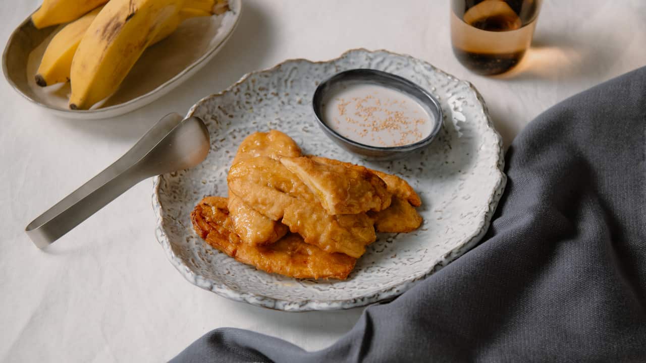 Vietnamese fried banana