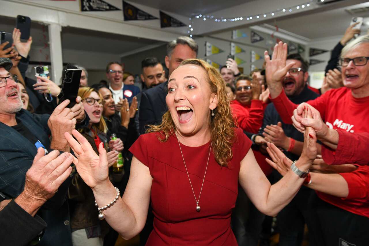 Mary Doyle wins Aston for ALP in Aston, Australia - 01 Apr 2023