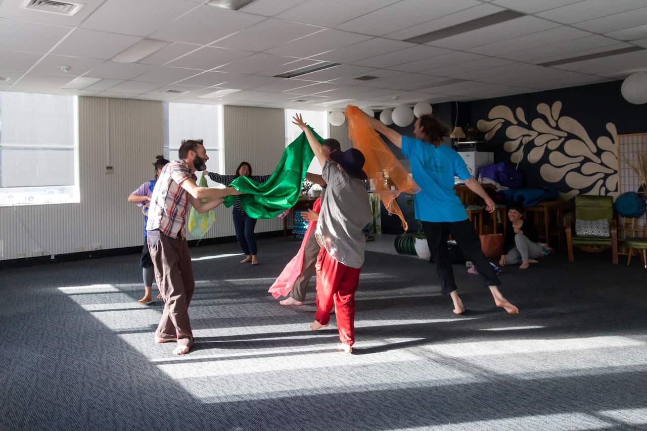 Movement class using Dance Movement Therapy technique for general