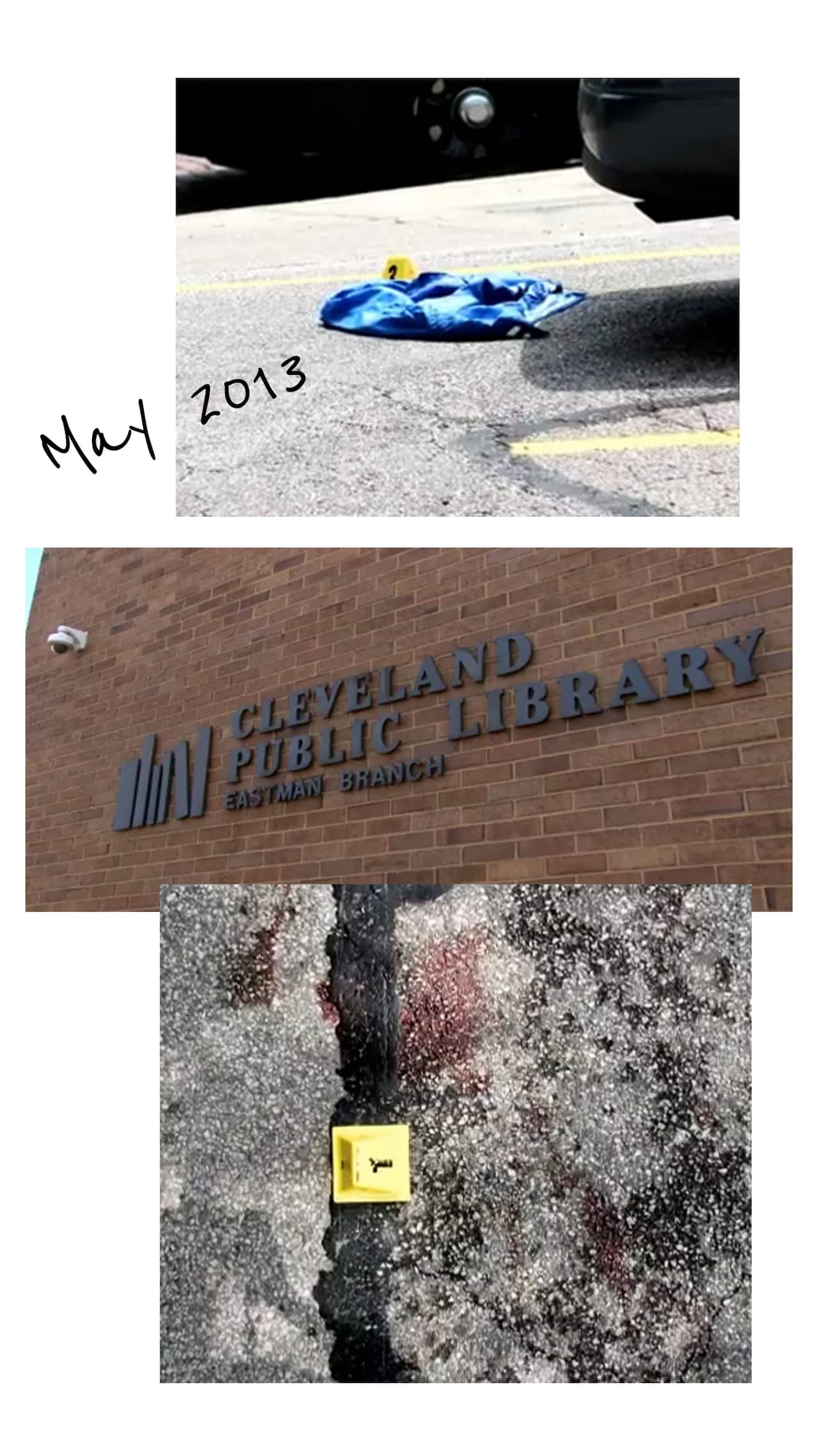 Images of a crime scene. 