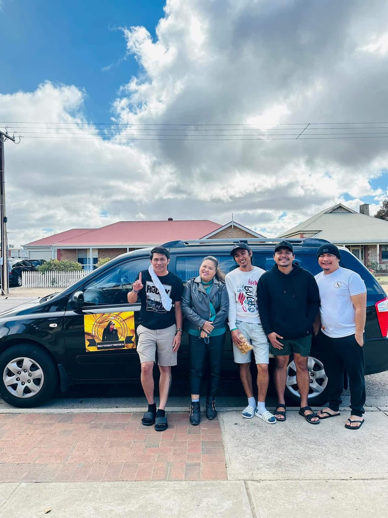 Marina with the kababayans.jpg