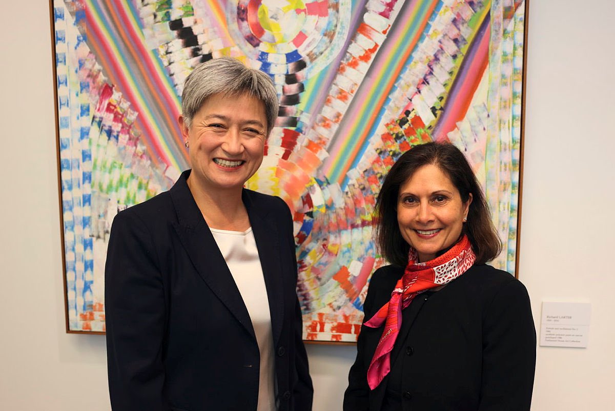 Penny Wong and Swati Dave