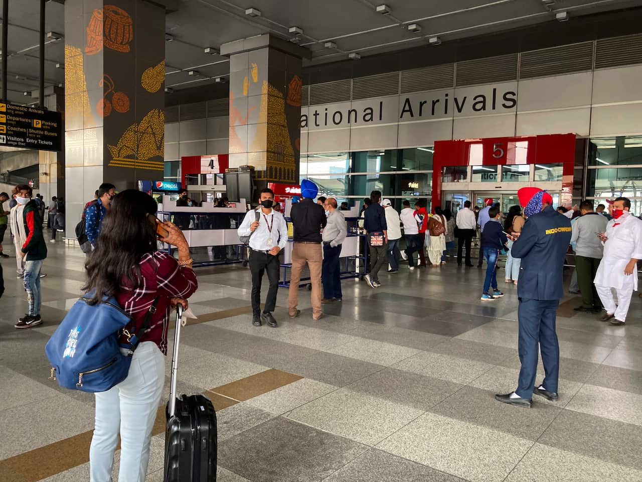 Virus Outbreak India Tourists