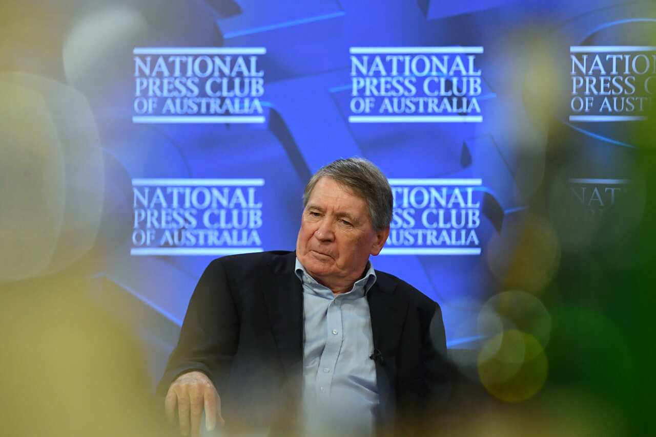 DENNIS RICHARDSON AO AND PAUL DIBB PRESS CLUB