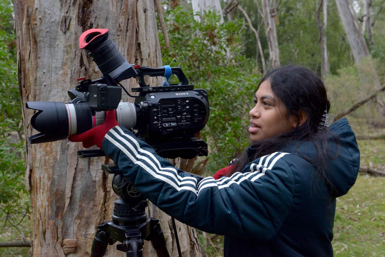 Iha fatin produsaun filme 'abu-abu' nian