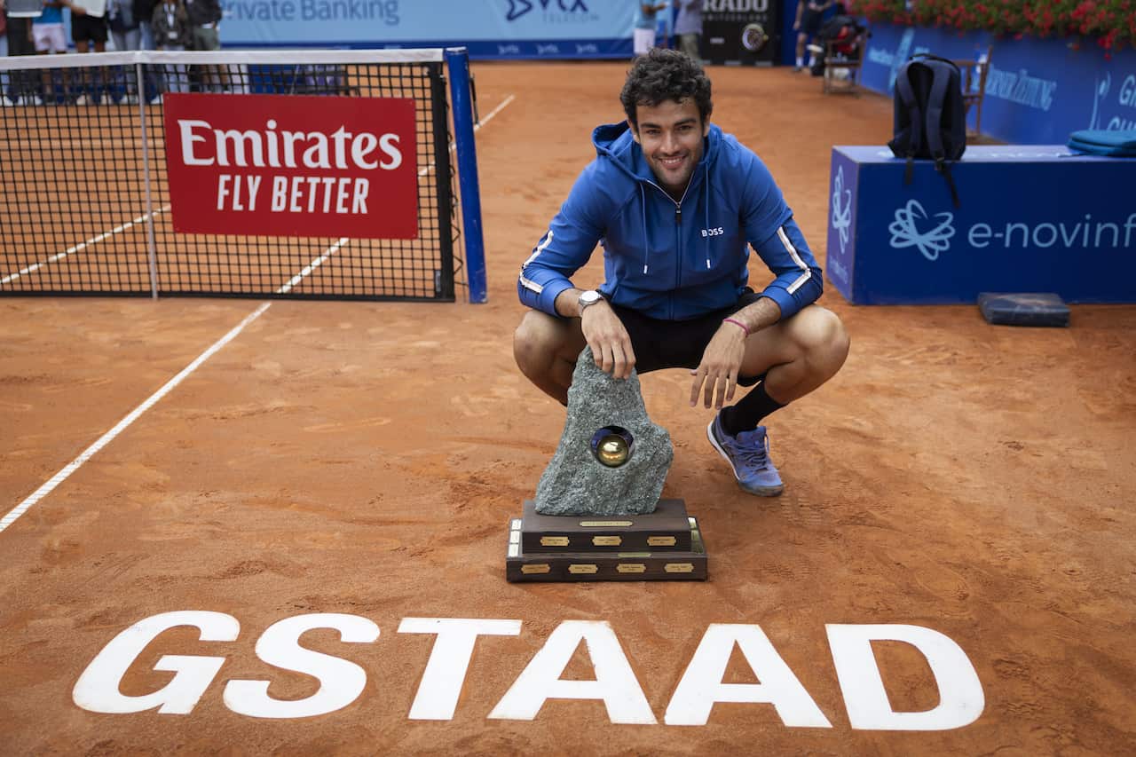Swiss Open tennis tournament in Gstaad