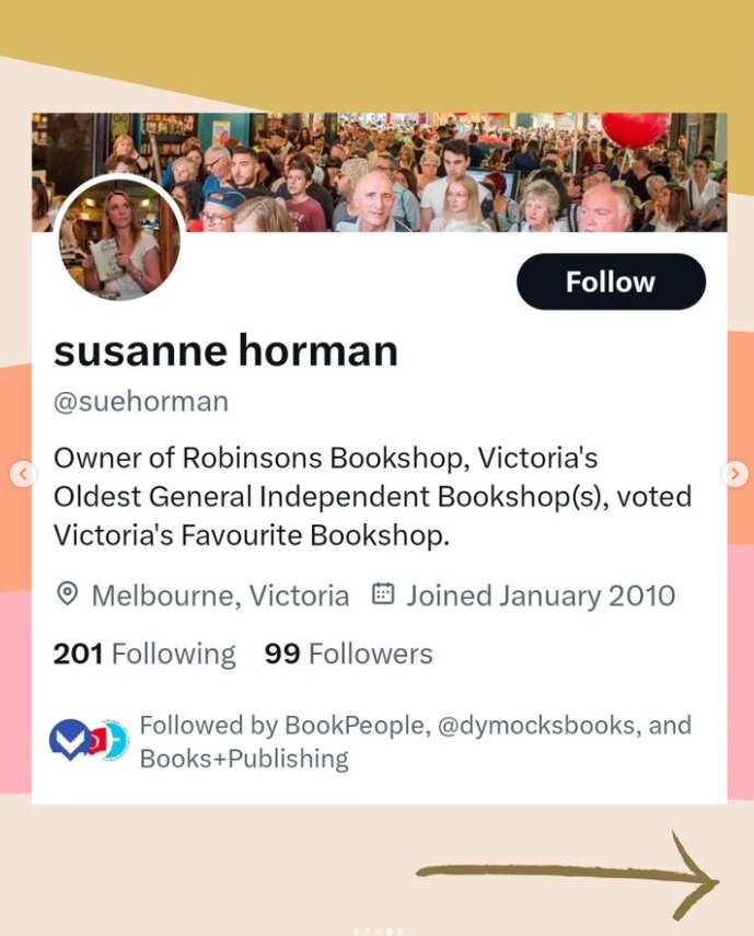 A screenshot of the owner of an X account that has since been deleted. 