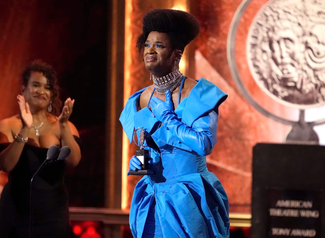 Actor J. Harrison Ghee at the Tony Awards 2023