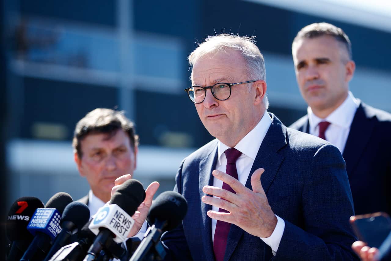 ANTHONY ALBANESE ADELAIDE VISIT