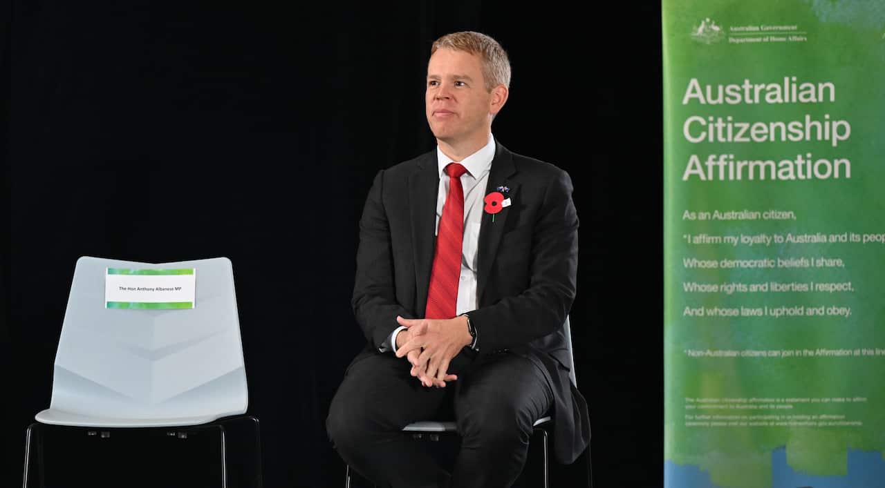 CHRIS HIPKINS AUSTRALIA VISIT