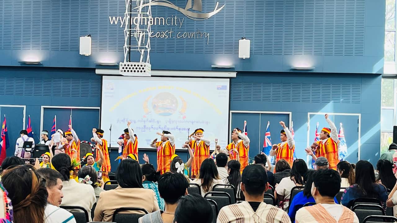 Karen wrist tying ceremony