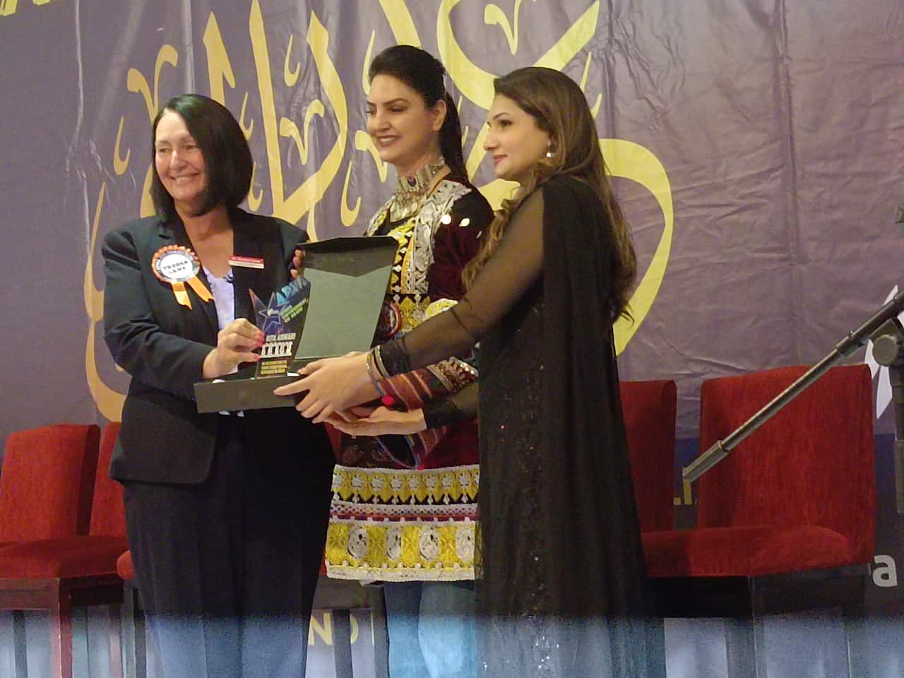 women achievement award at EID Award show Brisbane 