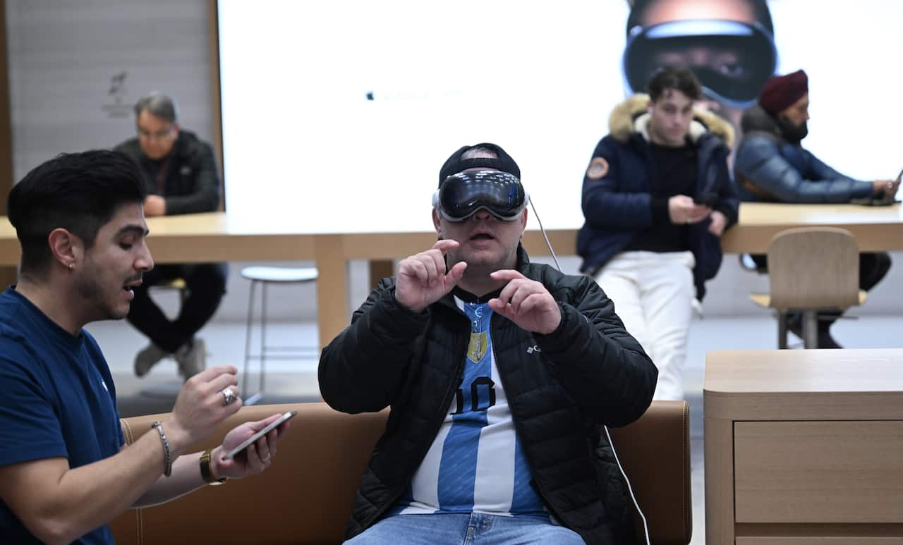 Apple's Vision Pro on sale in US