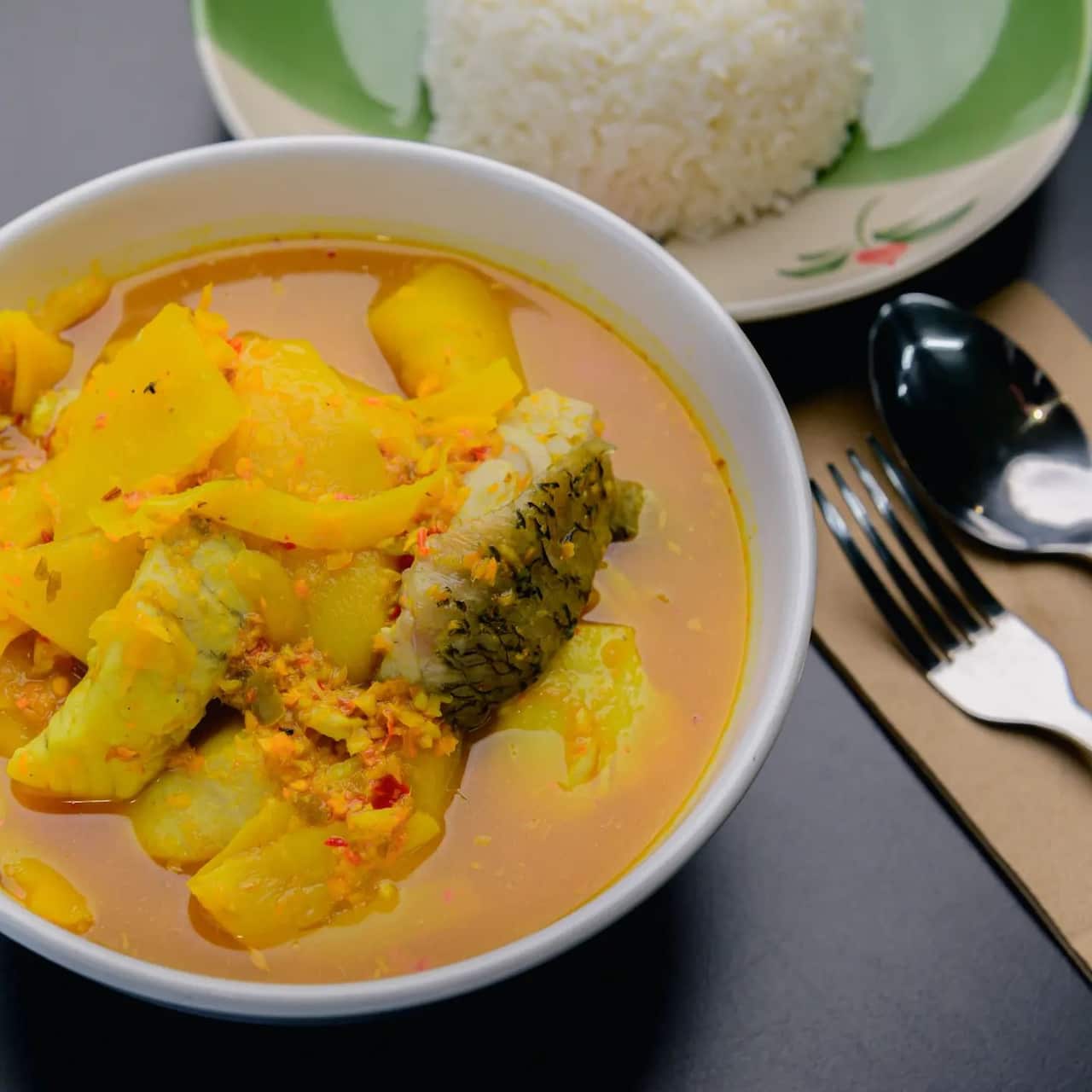 Thai southern fish curry