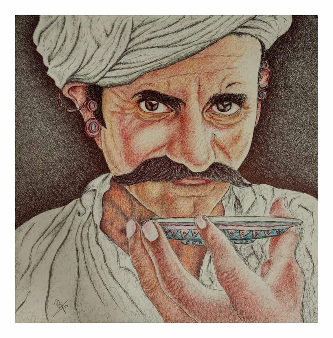 Rufi Azmi, who surprises people with his art, says that art was and is my source of livelihood.