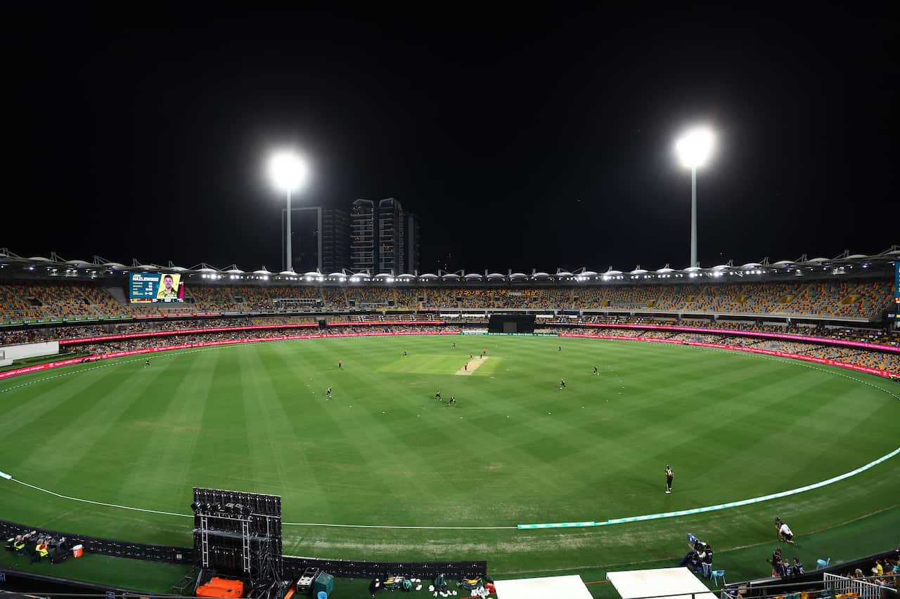 A general view of Gabba Stadium