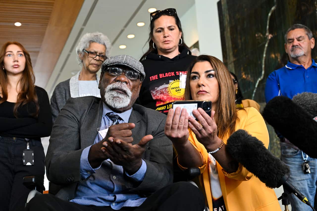 LIDIA THORPE BLACK SOVEREIGN MOVEMENT PRESSER