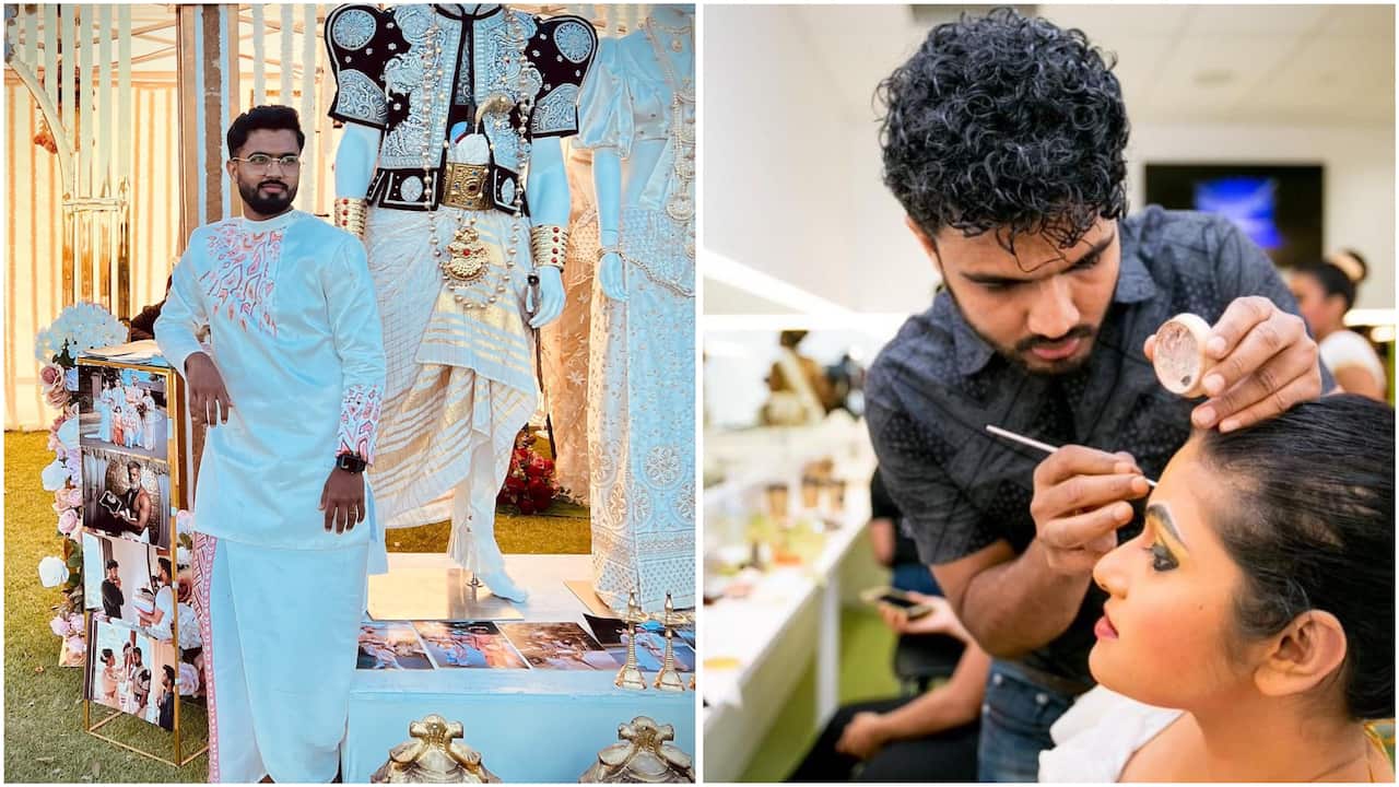  සම්ප්‍රදායික උඩරට මංගල උත්සවයක අෂ්ඨක ගයන්නා සහ නර්තන වේශ නිරුපන ශිල්පියෙක් ලෙස 