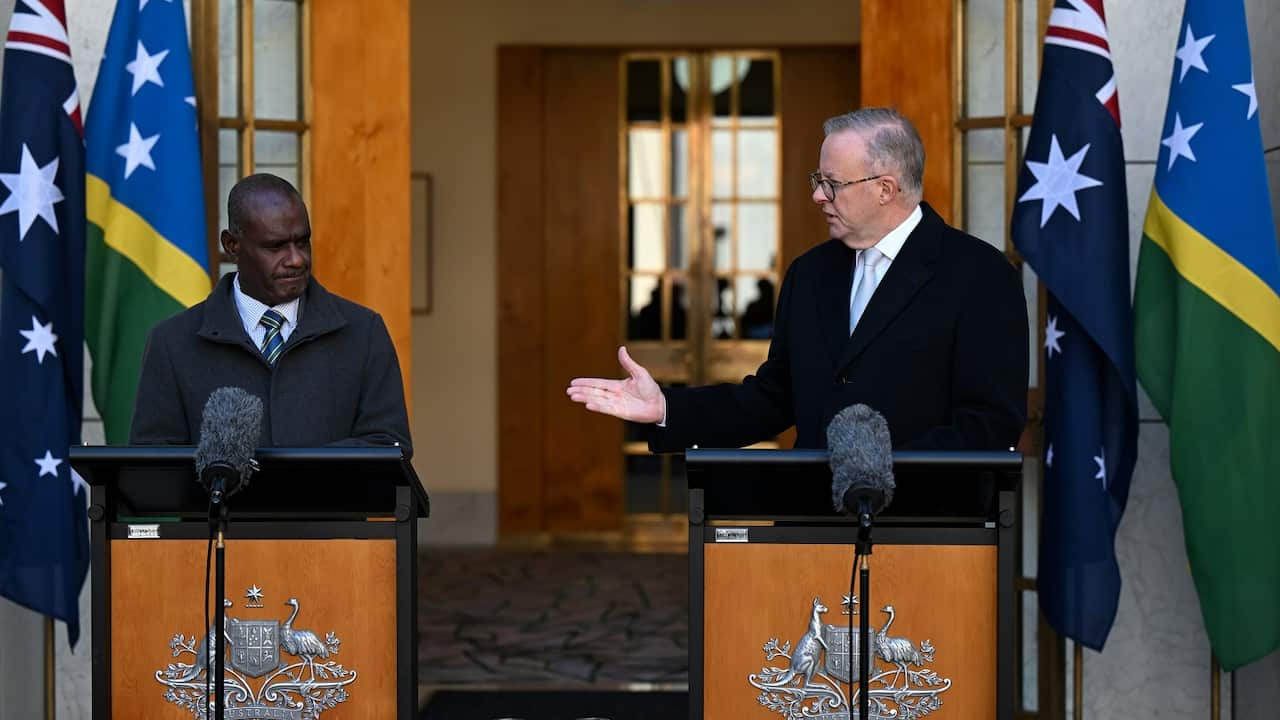 SOLOMON ISLANDS PRIME MINISTER VISIT