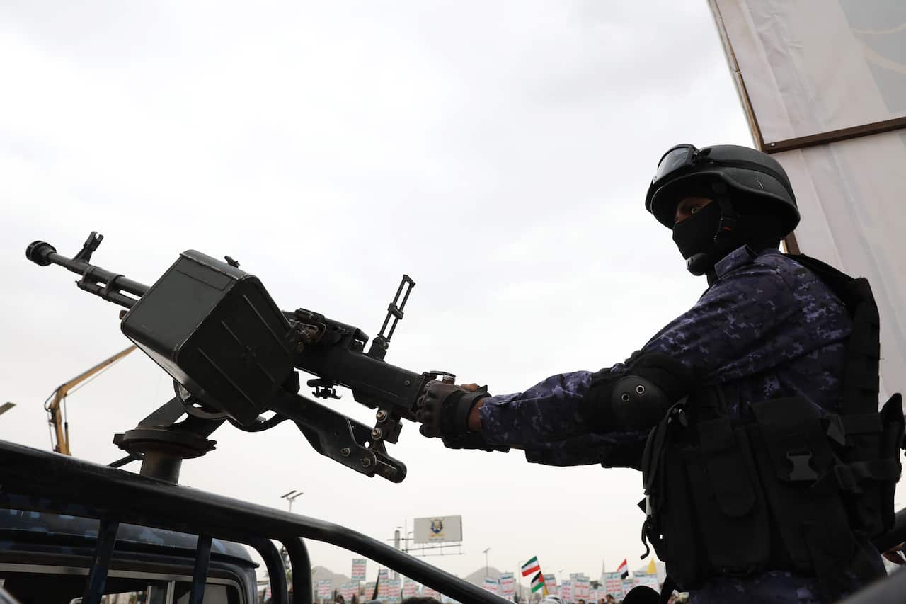 Mass Houthi protest in Sana'a against Israeli attacks on Gaza
