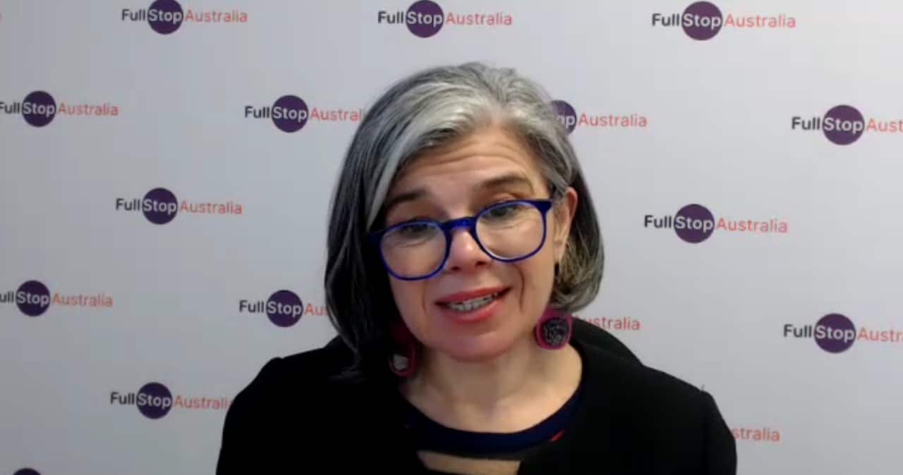 Karen Bevan CEO of Full Stop Australia 10 July 2024 SBS .png