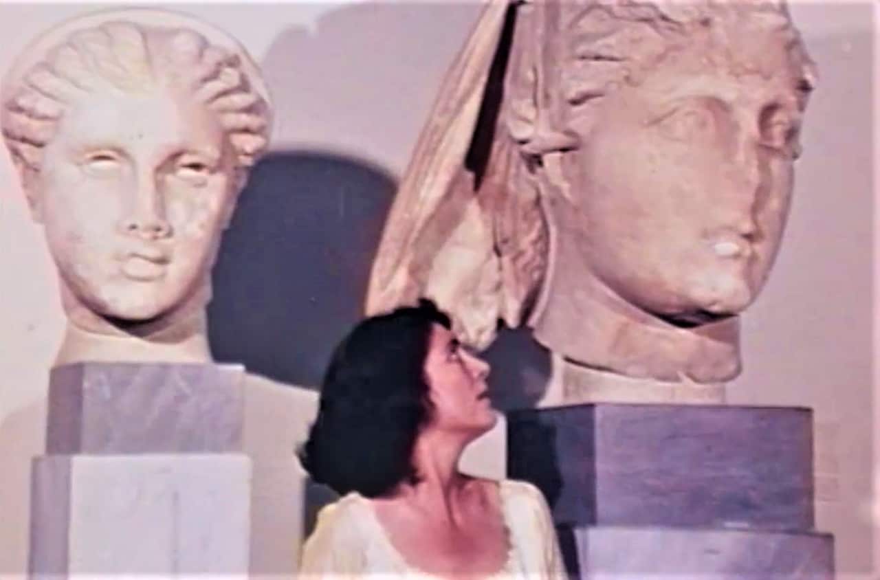 Irene Papas. 