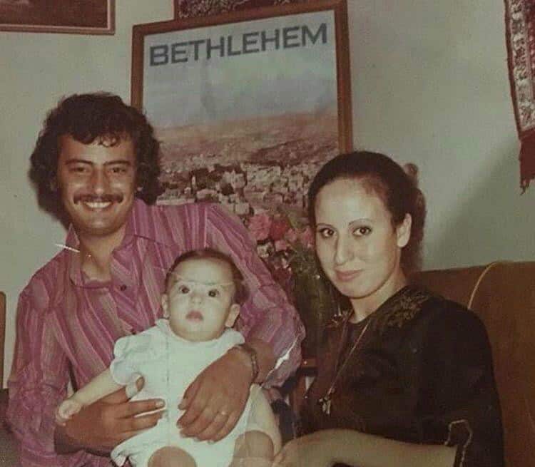 Fatma with her husband 1975.JPG