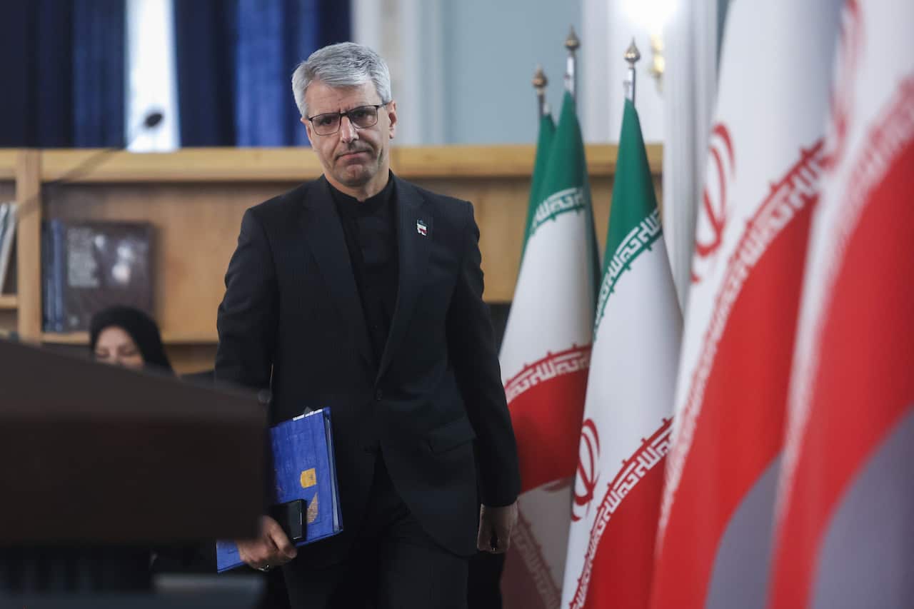 Weekly press conference of Iranís Foreign Ministry Spokesperson Esmaeil Baghaei in Tehran - 11 May 2026
