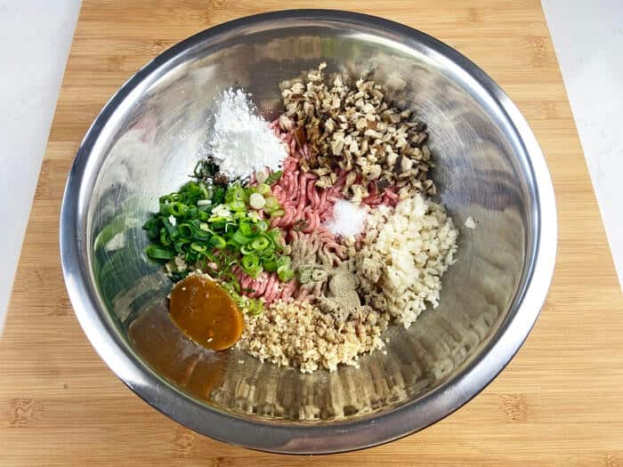 It looks like a long list but you really just put it all in a bowl and mix.