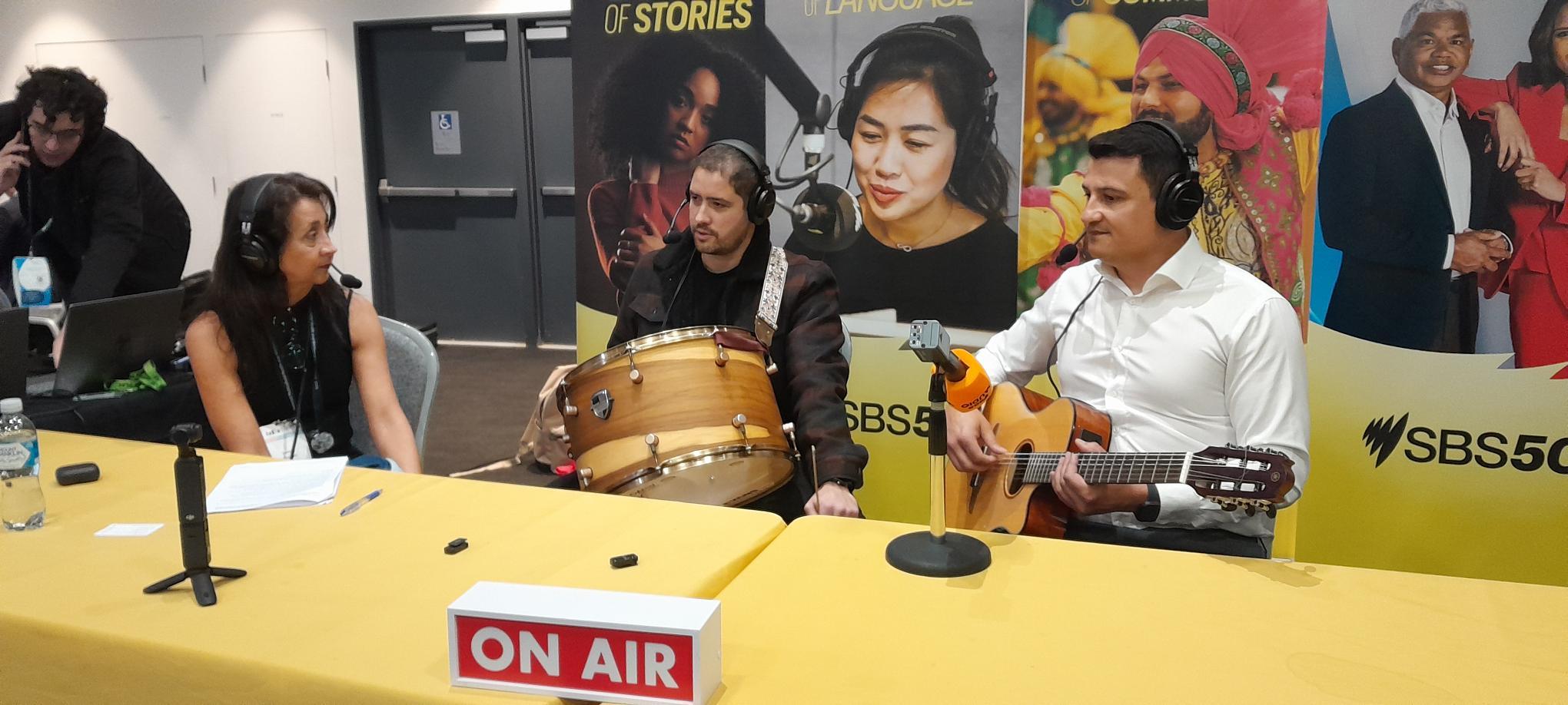 SBSs studio in FECCA's Conference.jfif