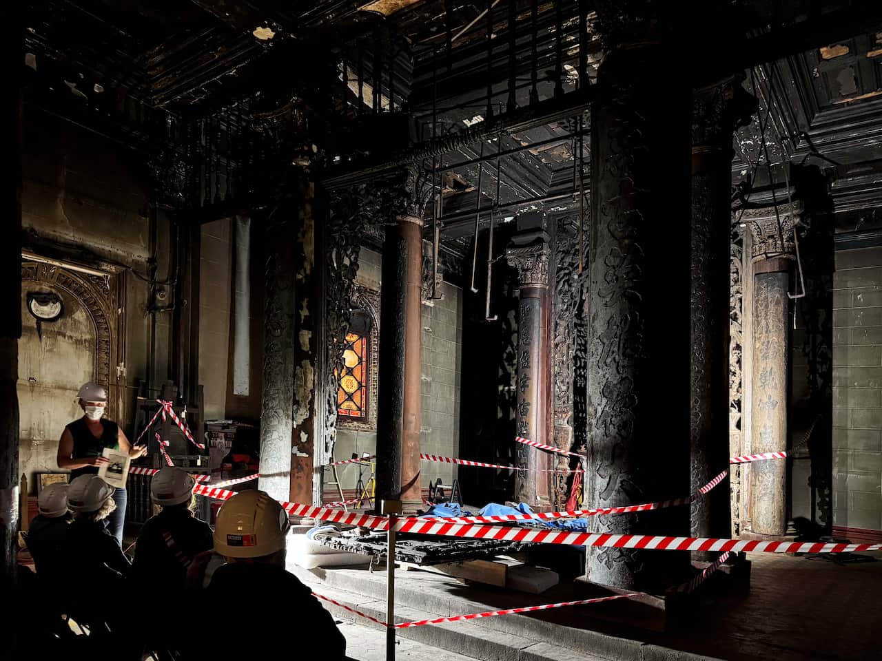 Melbourne’s fire-damaged Guan Di Temple