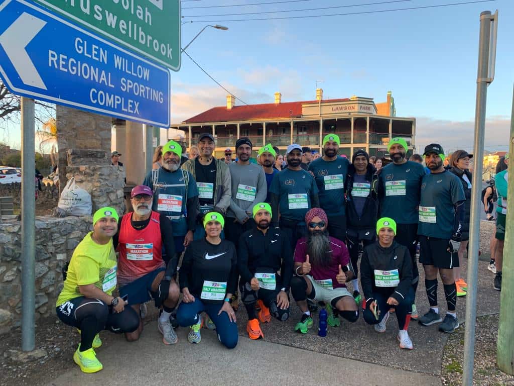 Rooh Punjab Dee participation at the Mudgee Running Festival, NSW.