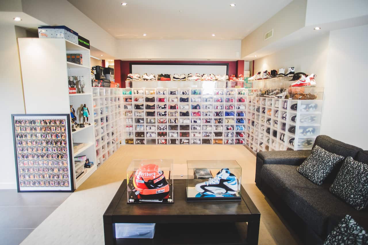 耘硕的球鞋墙(部分)