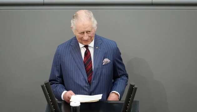 King Charles III has stated that the war launched by Russia against Ukraine trampled on freedom and threatened the security of Europe..jpg