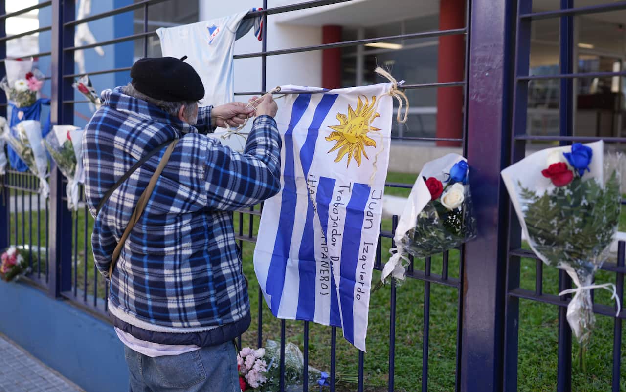 Uruguay Soccer Juan Izquierdo