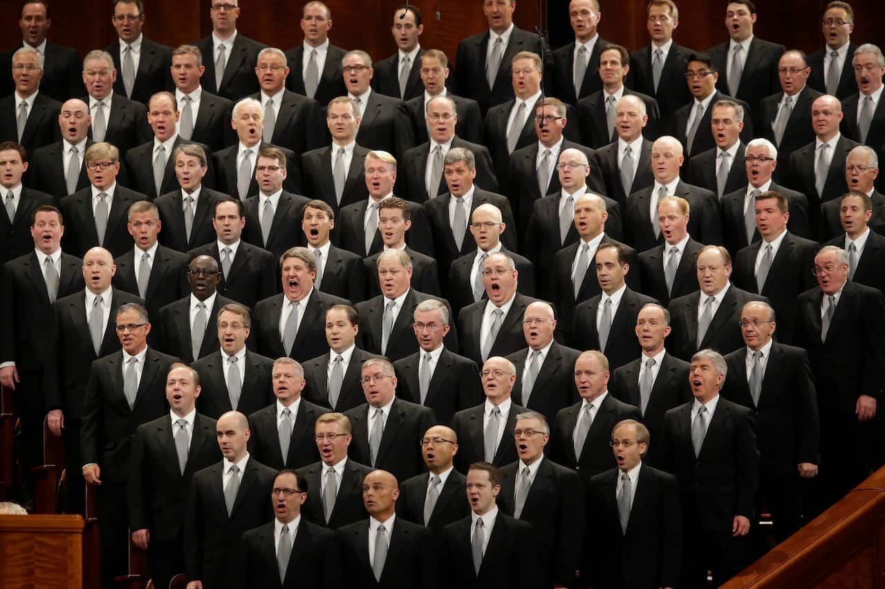 APTOPIX Mormon Conference