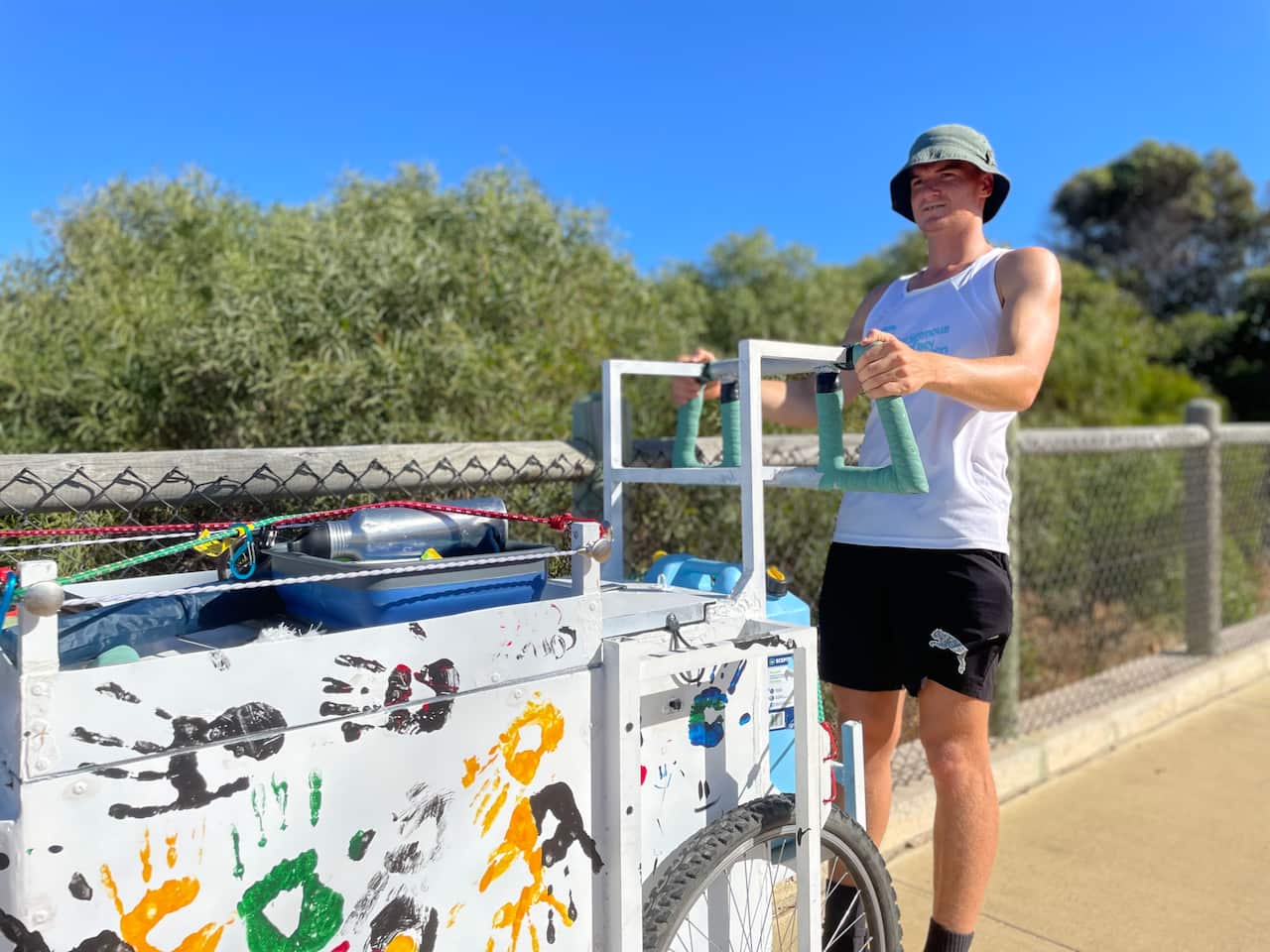 Bayley Myers trusty cart