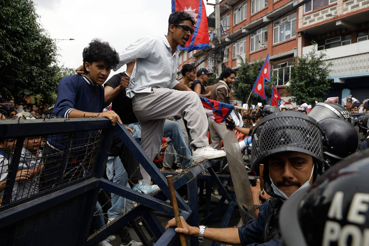 Nepal: Protest
