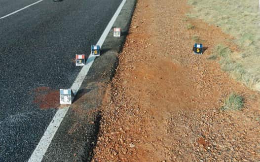 Peter Falconio Crime Scene Photo