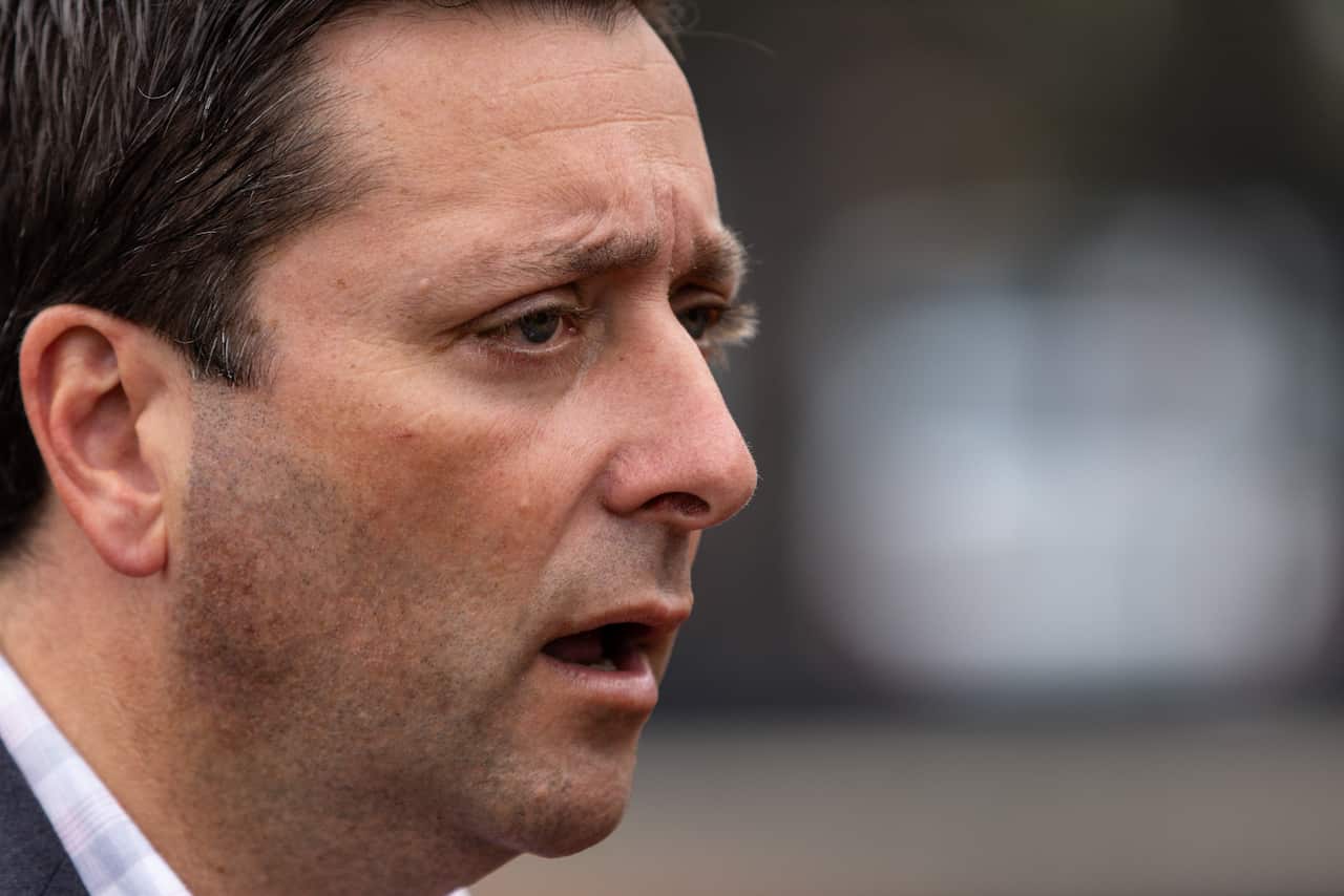 Victoran Liberal leader Mathew Guy said he stands by candidate Timothy Dragan.