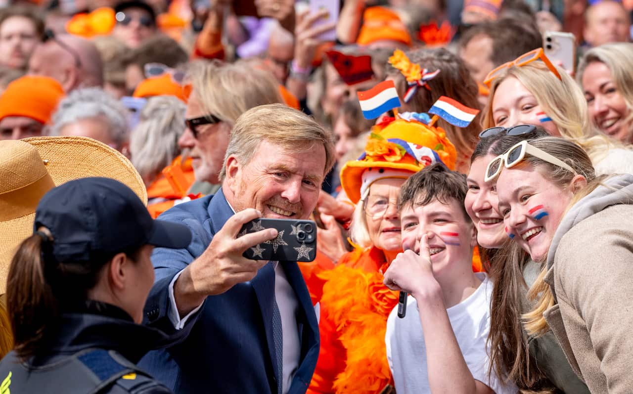 Aankomst Koninklijke familie in Dokkum