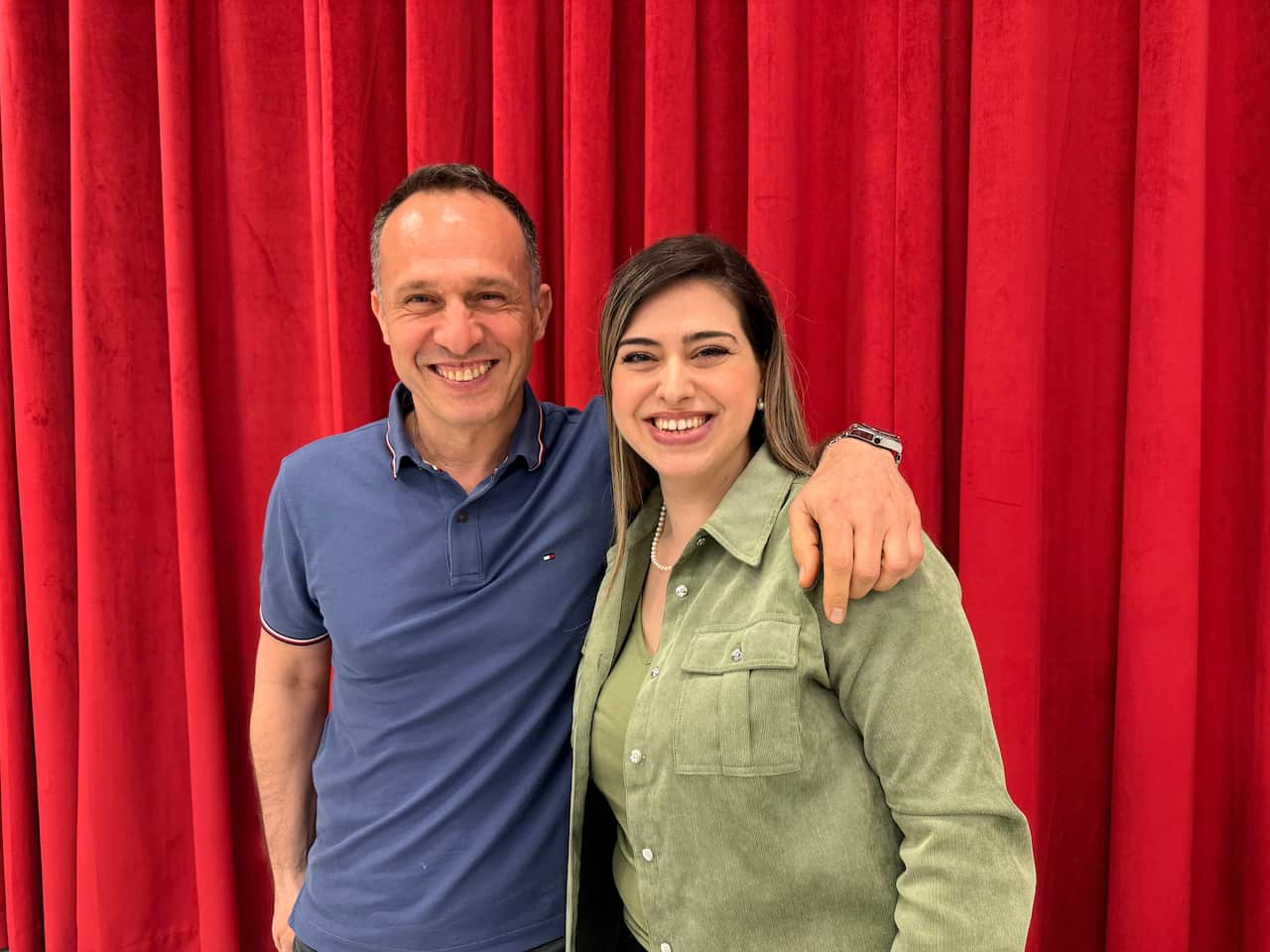 Il direttore d'orchestra Giampaolo Bisanti e la soprano Maria Laura Jacobellis.
