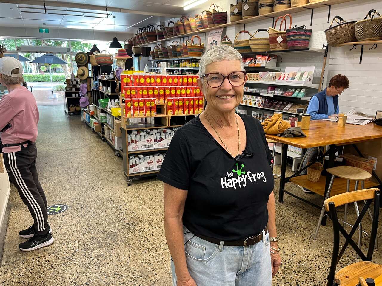 Kim Towner is the owner of Happy Frog café in Coffs Harbour in northern NSW (SBS).jpg