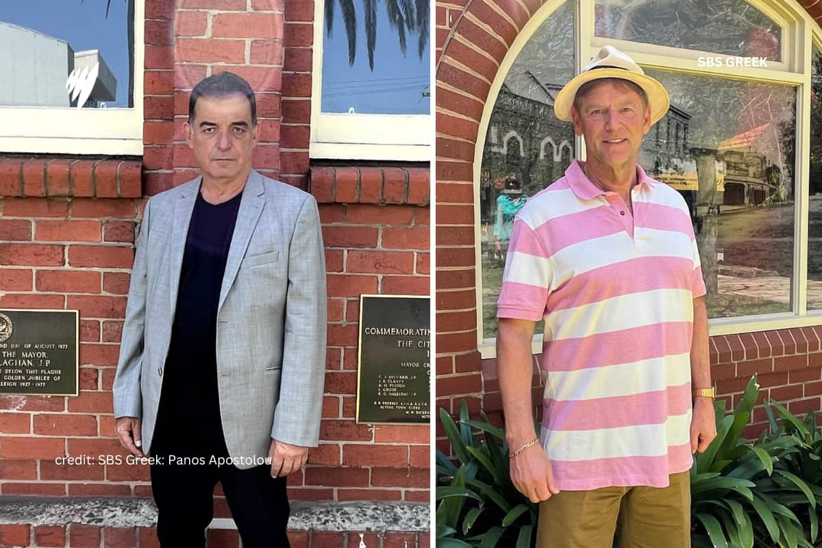 L: Chris Damatopoulos, Mark Robertson 