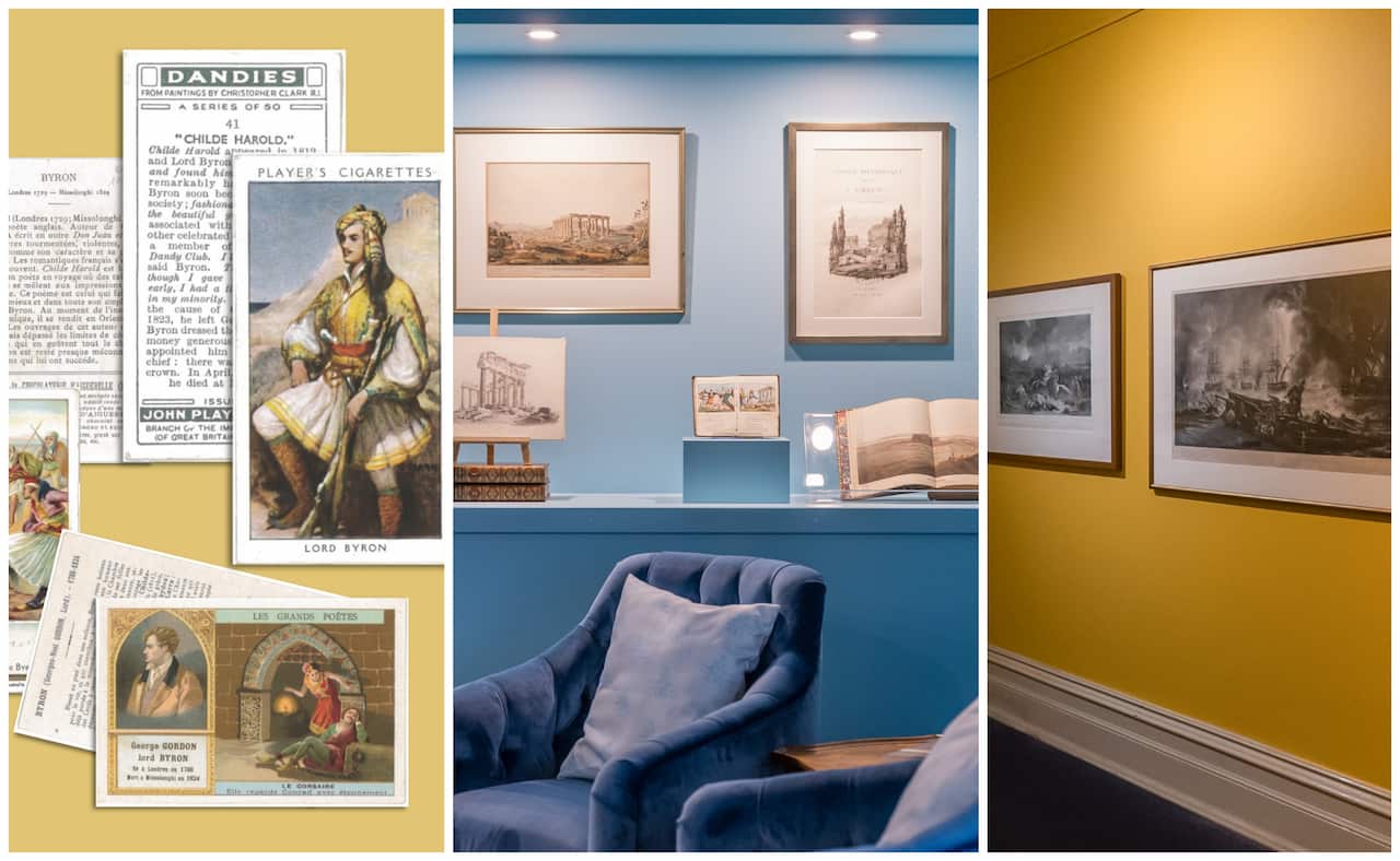 'The Spirit of Byron: Philhellenism and the Greek War of Independence exhibition', 2024, Hellenic Museum 