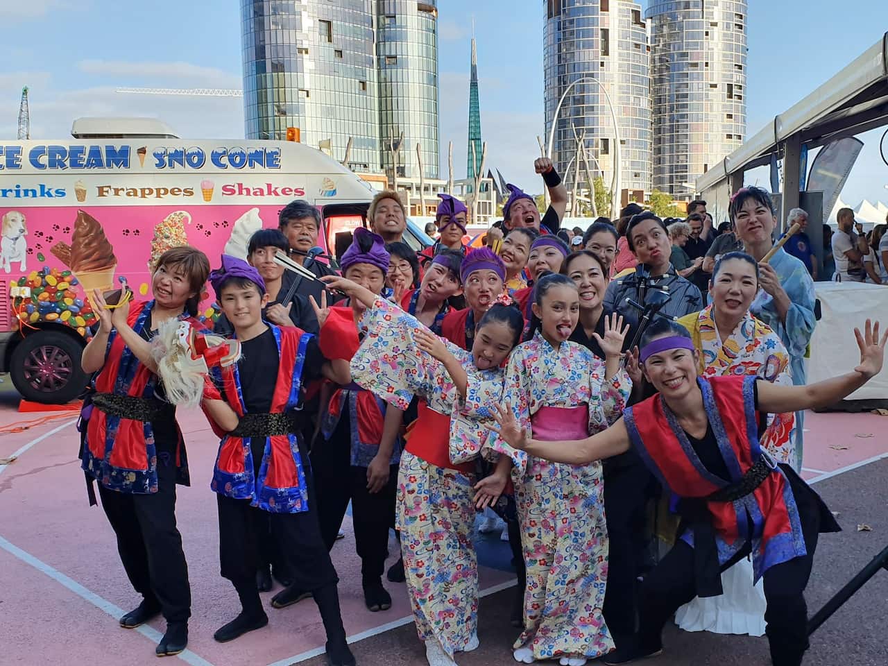 TIDA Okinawan dance group