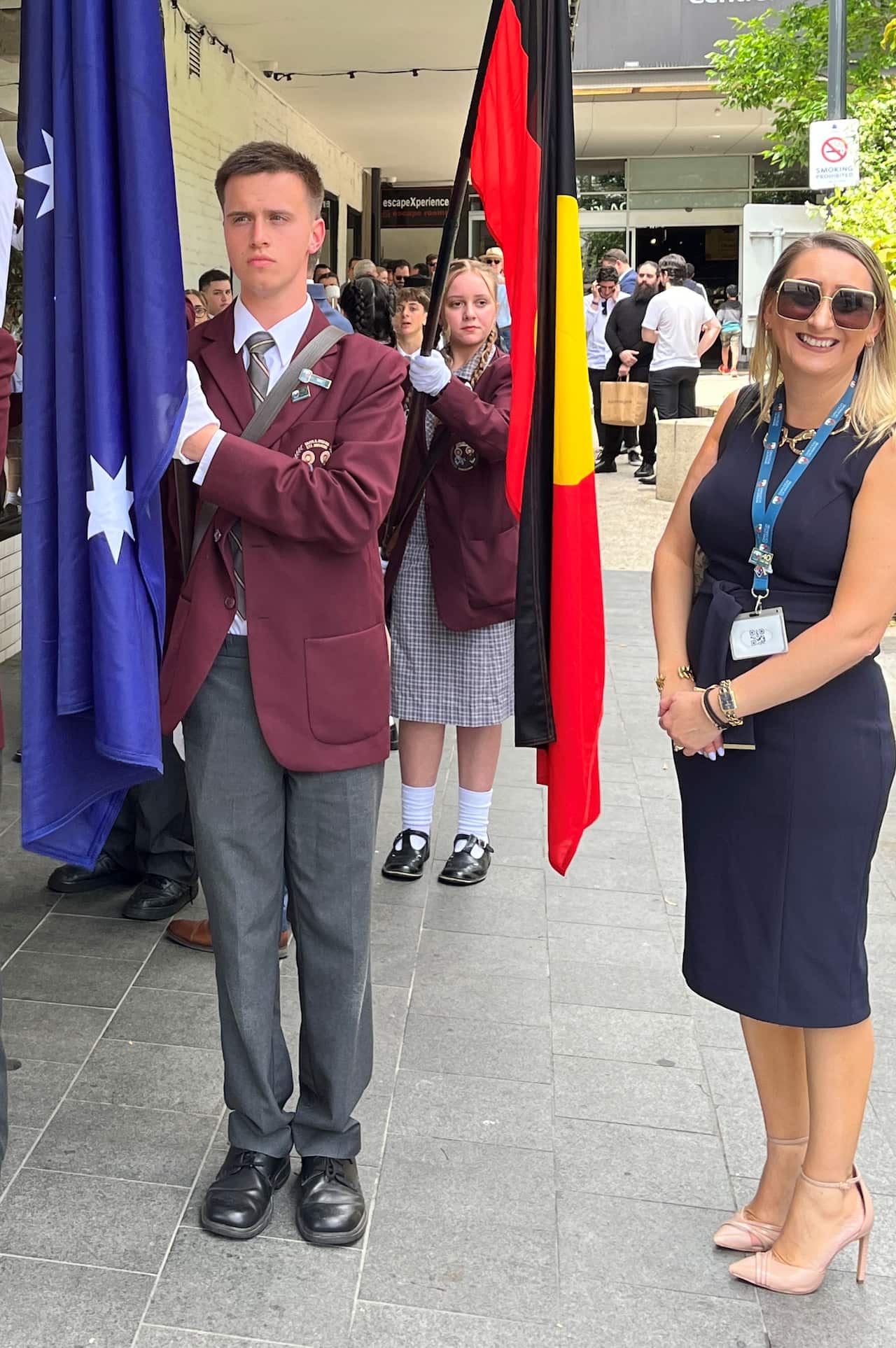 Η εκπαιδευτικός του Κολλεγίου Oakleigh Grammar, Νατάσα Σπανού  